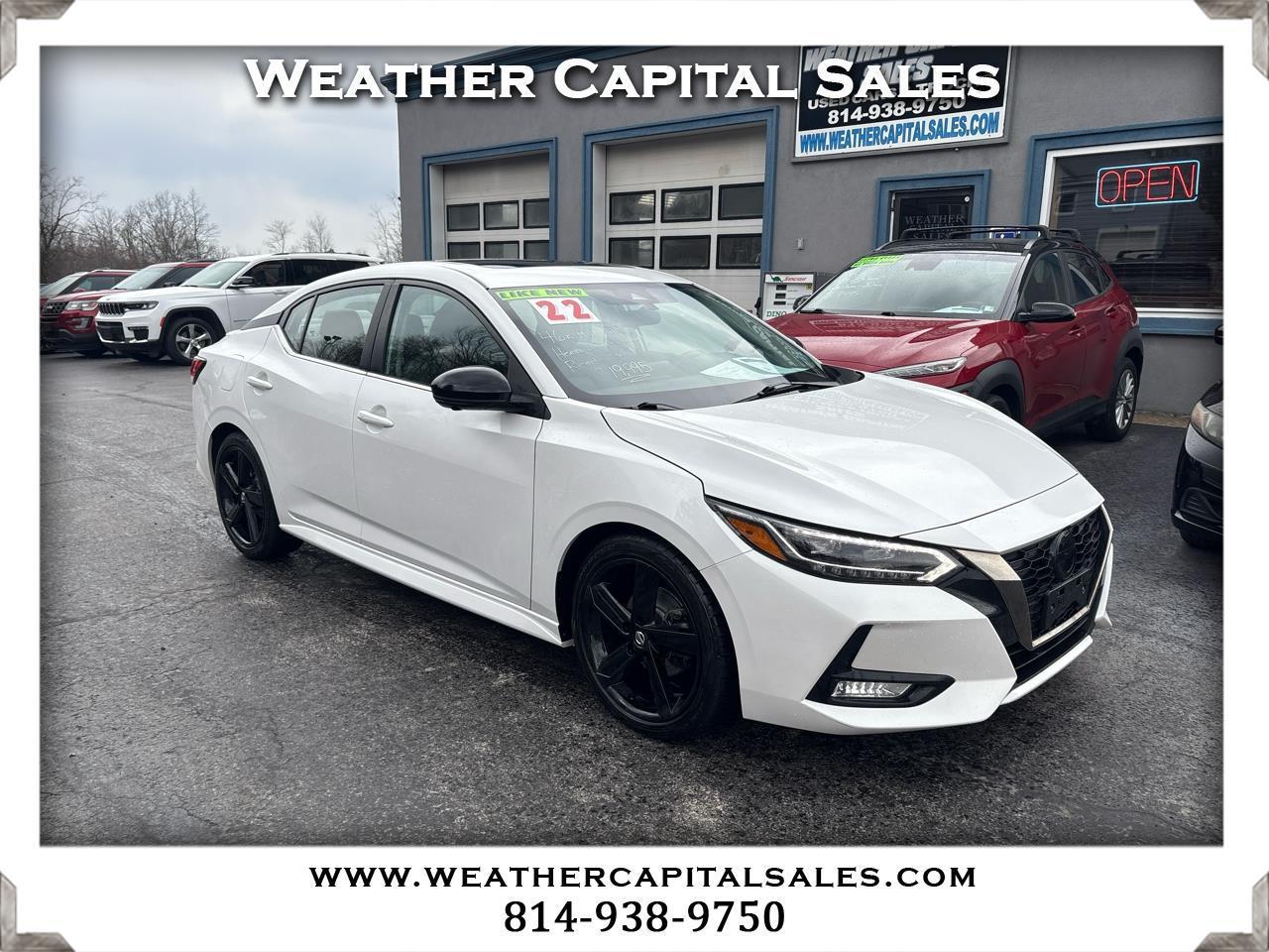 2022 Nissan Sentra SR CVT