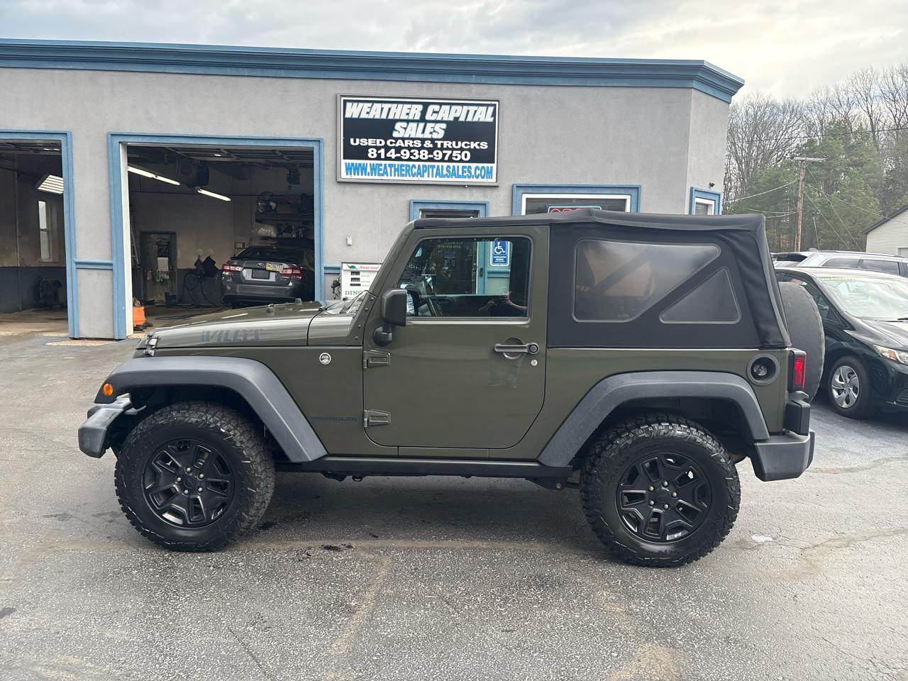 Jeep Wrangler 4WD 2dr Willys Wheeler 2016