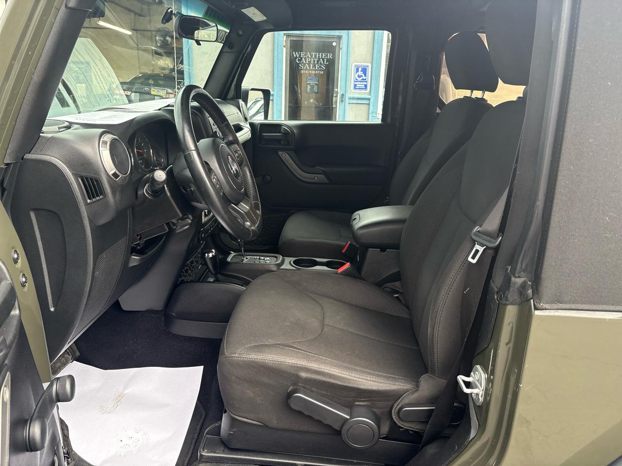 Jeep Wrangler 4WD 2dr Willys Wheeler 2016