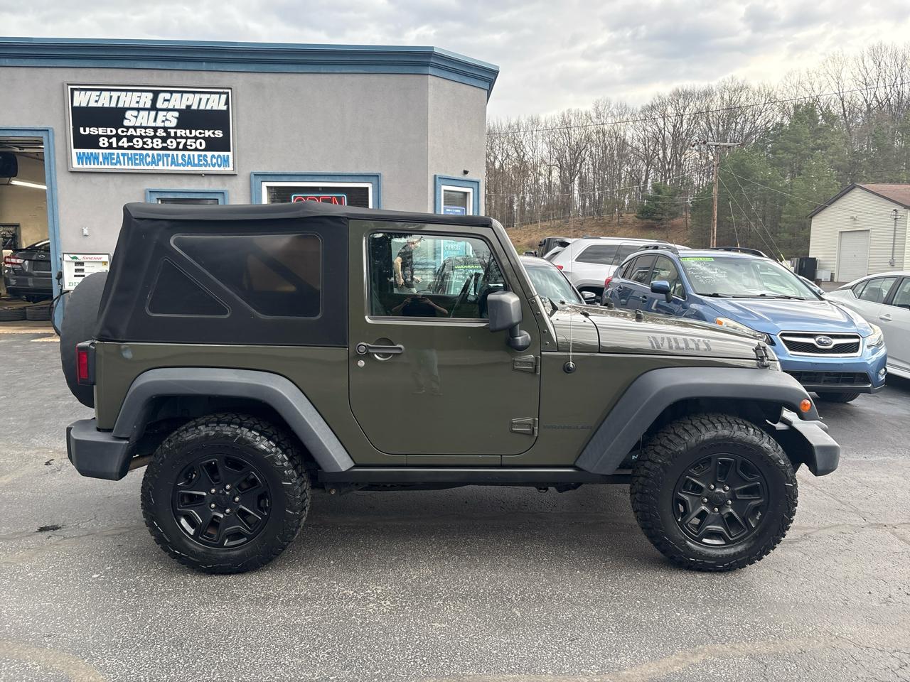 Jeep Wrangler 4WD 2dr Willys Wheeler 2016