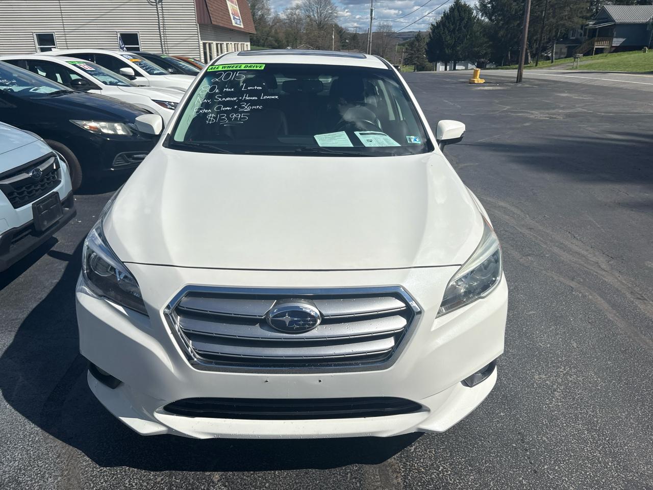 Subaru Legacy 4dr Sdn 2.5i Limited PZEV 2015