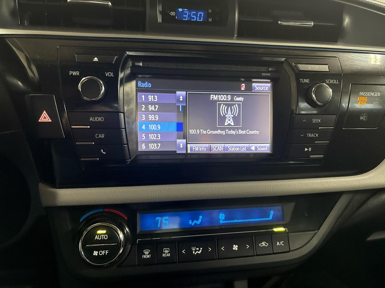 Toyota Corolla 4dr Sdn CVT LE Premium (Natl) 2014