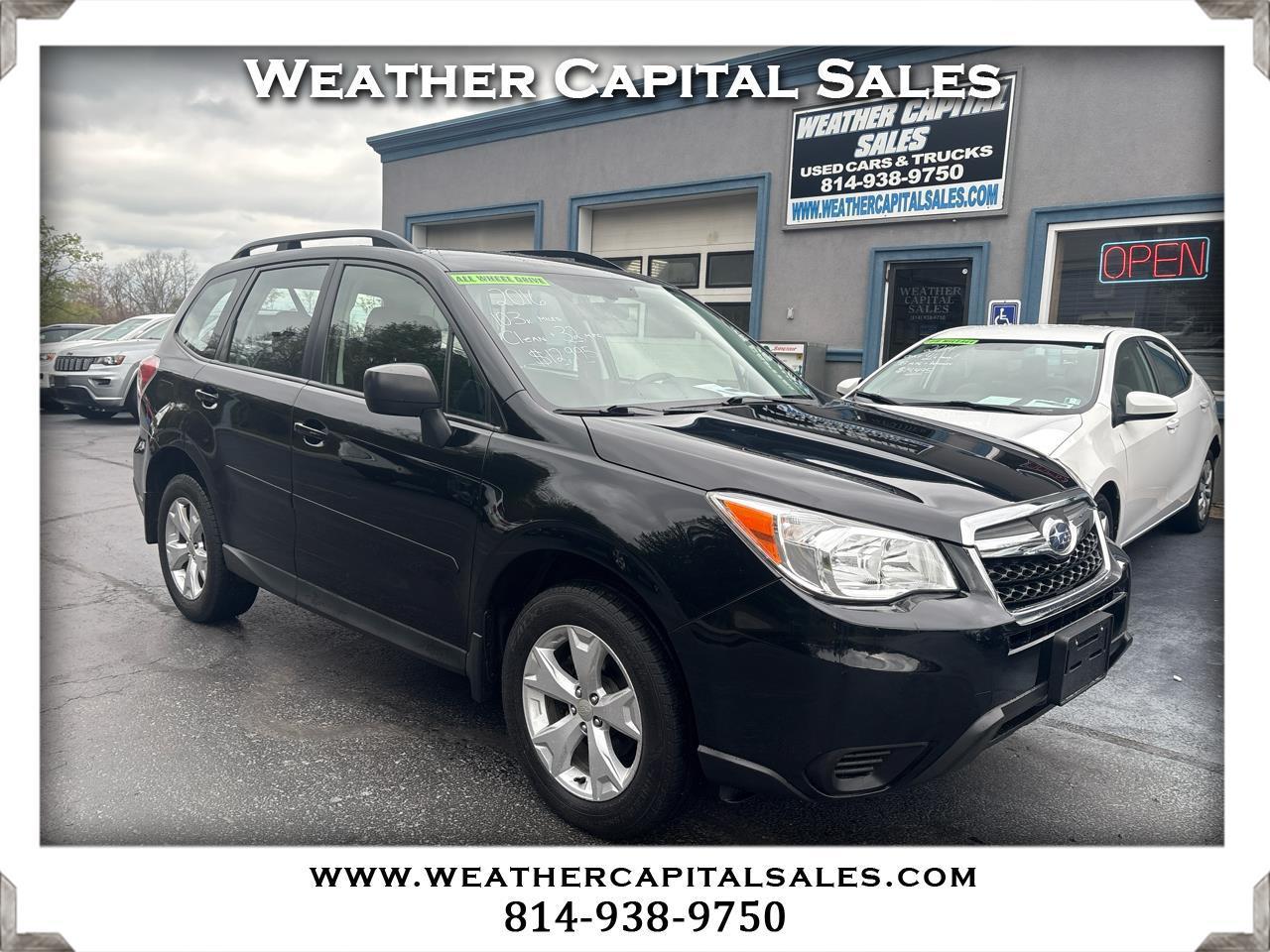 Subaru Forester 4dr CVT 2.5i PZEV 2016