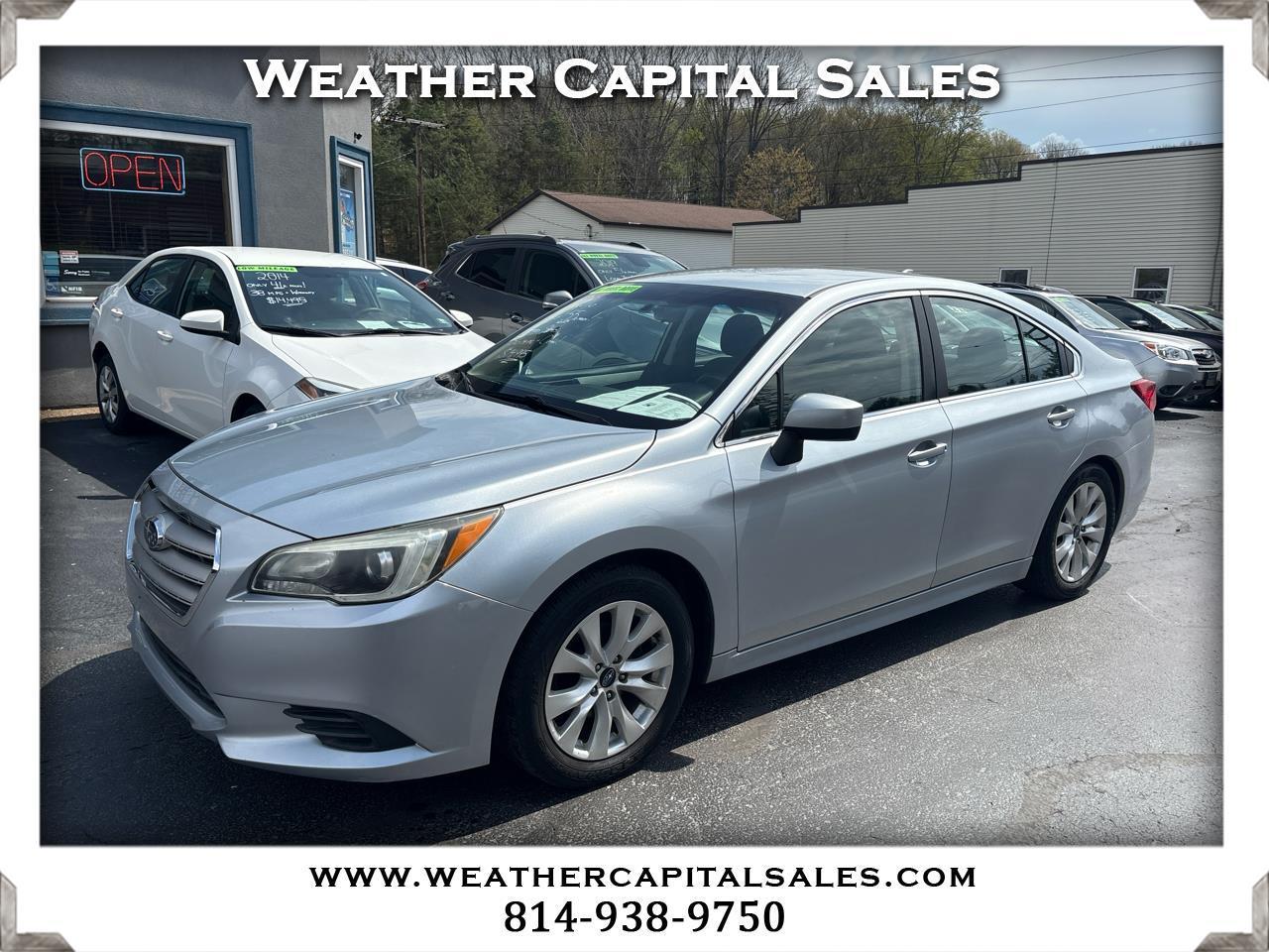 Subaru Legacy 4dr Sdn 2.5i Premium PZEV 2016