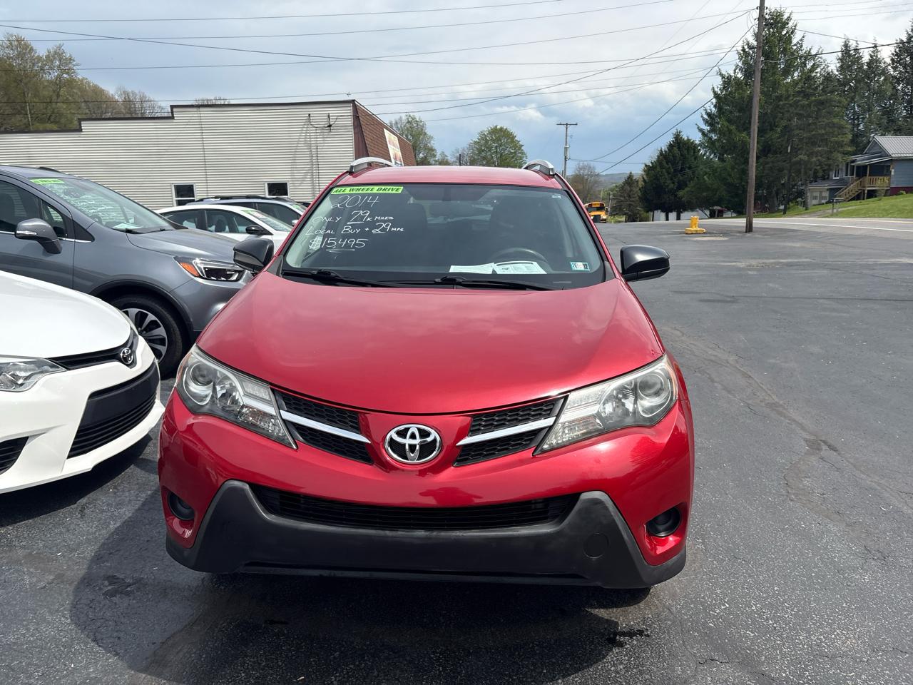 Toyota RAV4 AWD 4dr LE (Natl) 2014