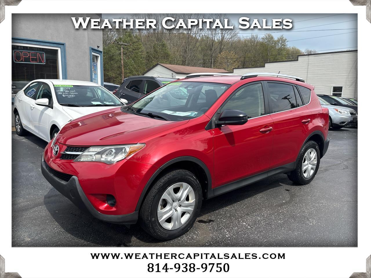 Toyota RAV4 AWD 4dr LE (Natl) 2014
