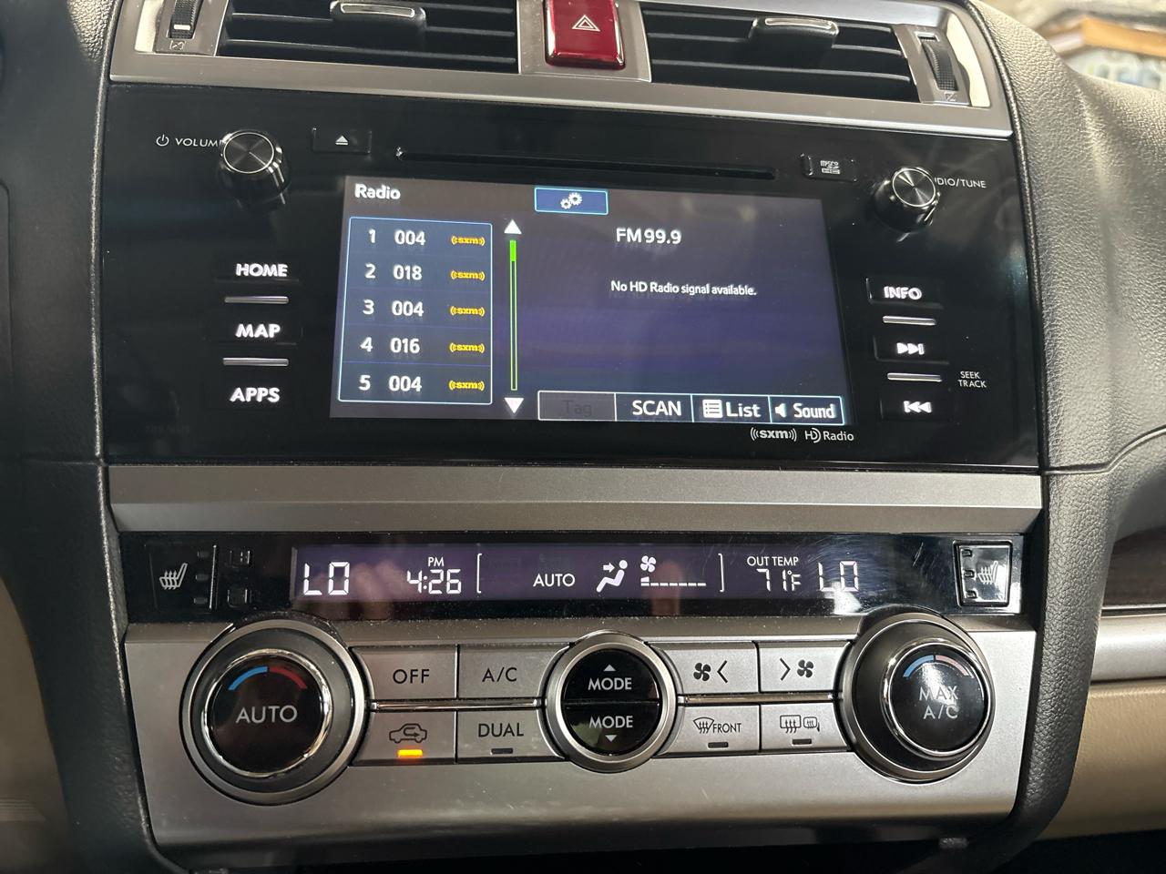 Subaru Legacy 2.5i Limited 2017