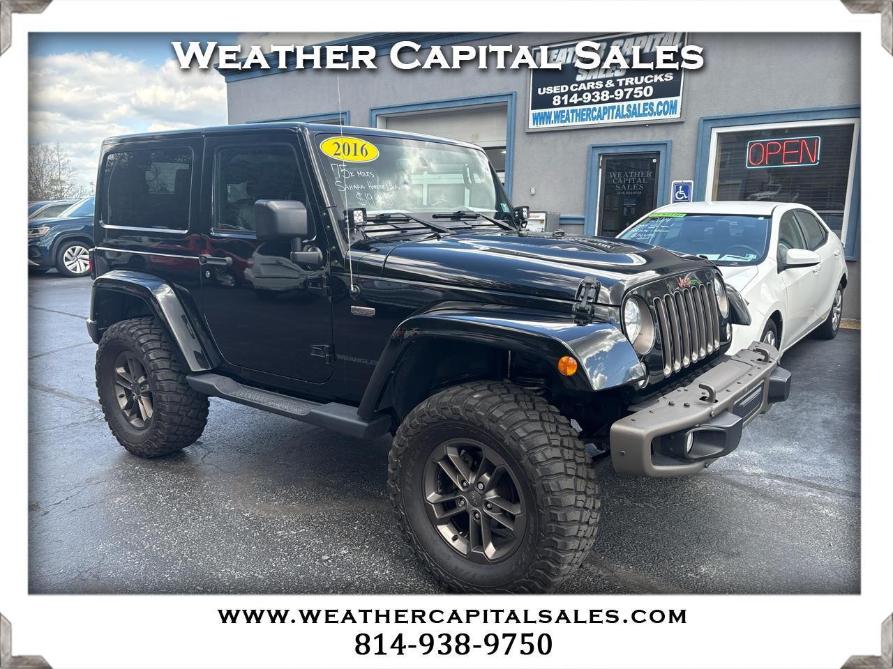 Jeep Wrangler 4WD 2dr 75th Anniversary 2016