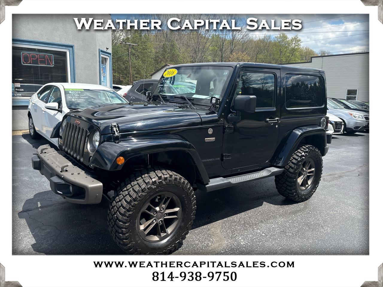 Jeep Wrangler 4WD 2dr 75th Anniversary 2016