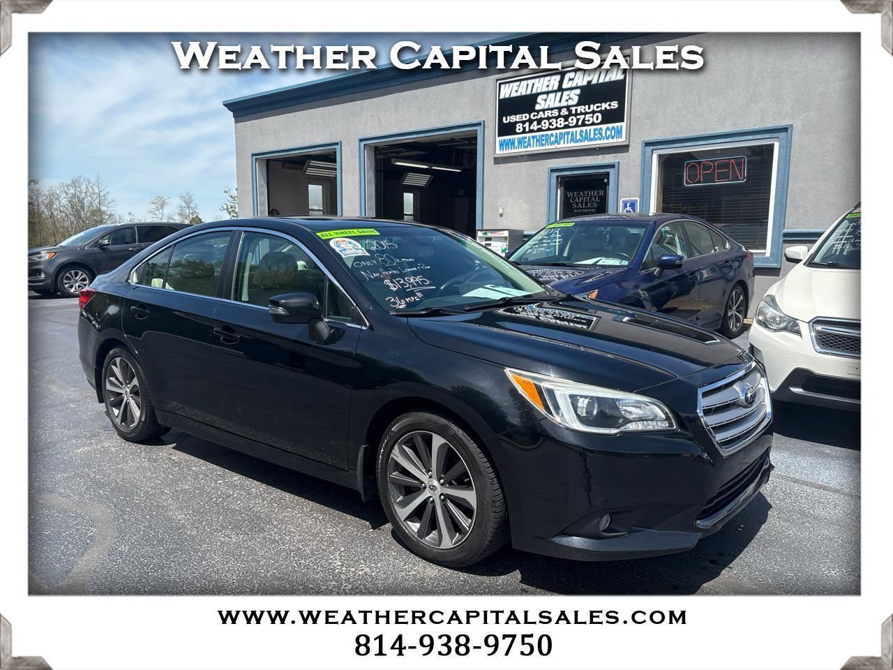 Subaru Legacy 4dr Sdn 2.5i Limited PZEV 2015