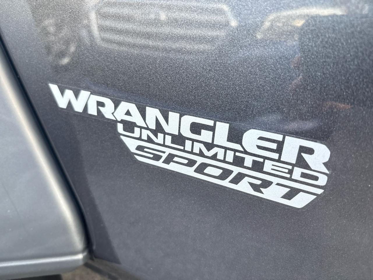 Jeep Wrangler Unlimited Sport S 4x4 2018
