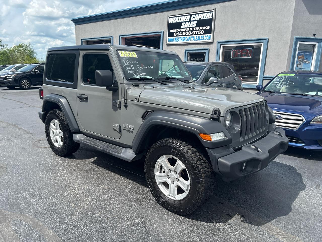 Jeep Wrangler Sport S 4x4 2020
