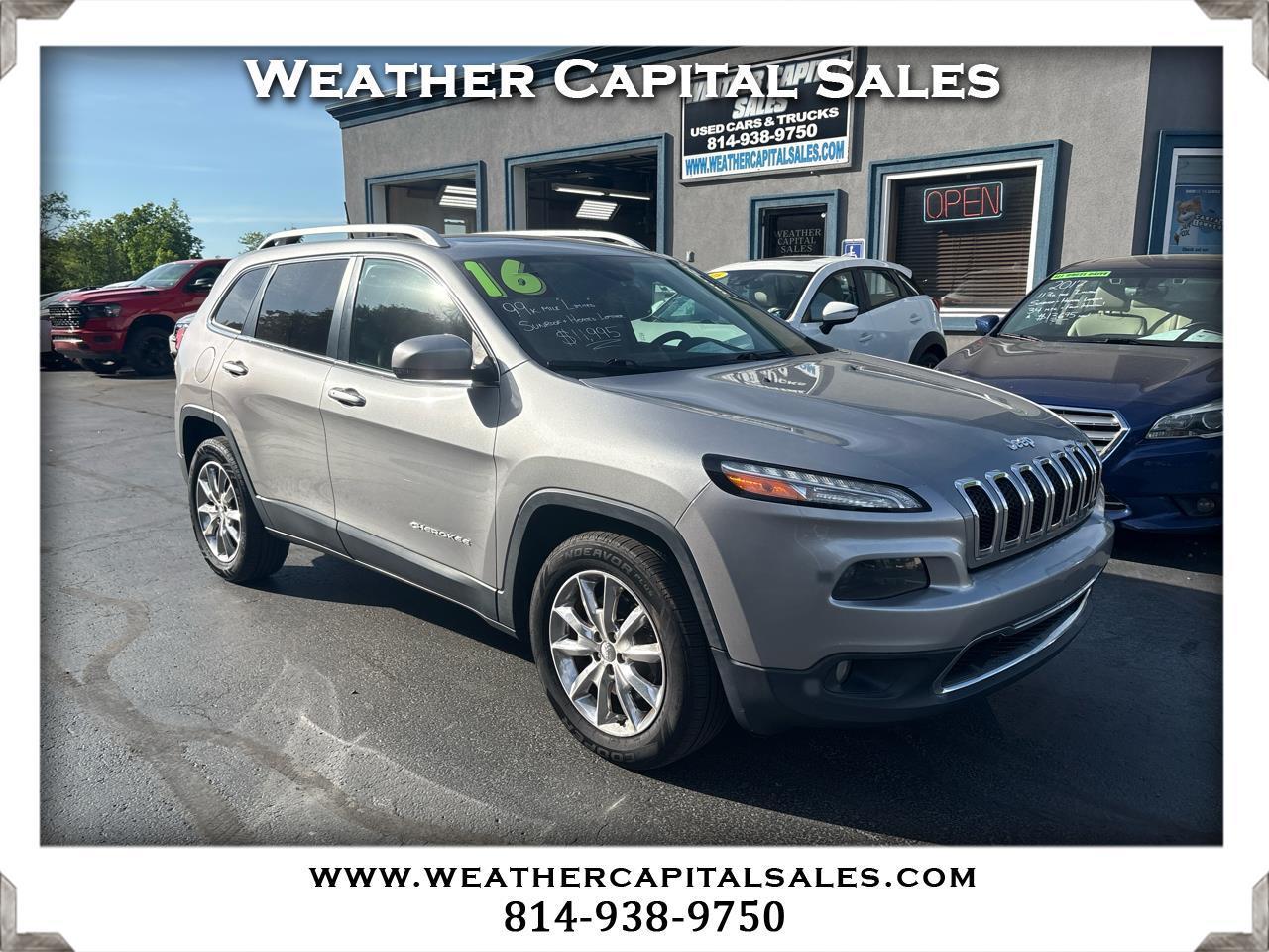 Jeep Cherokee 4WD 4dr Limited 2016
