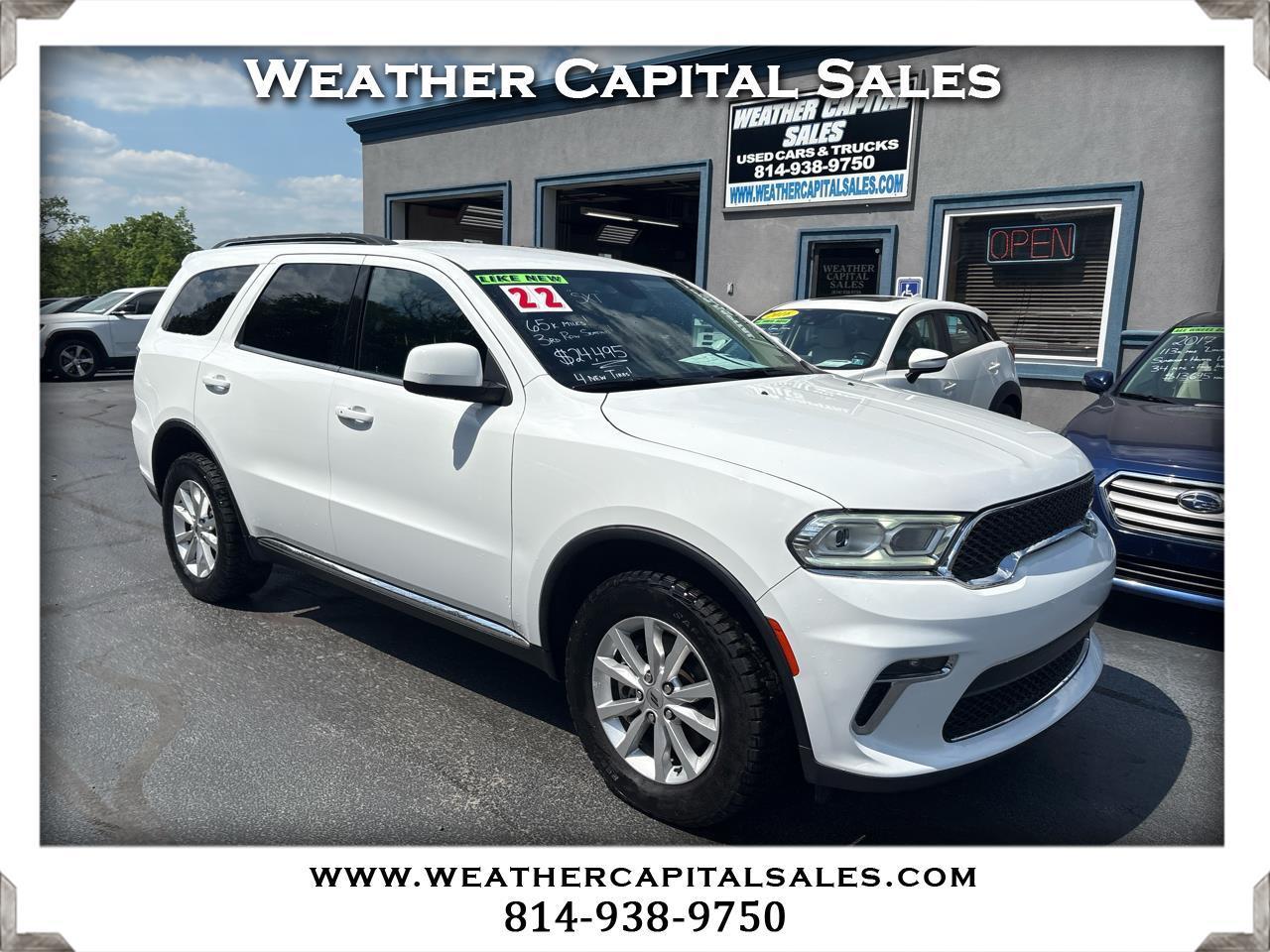 Dodge Durango SXT AWD 2022