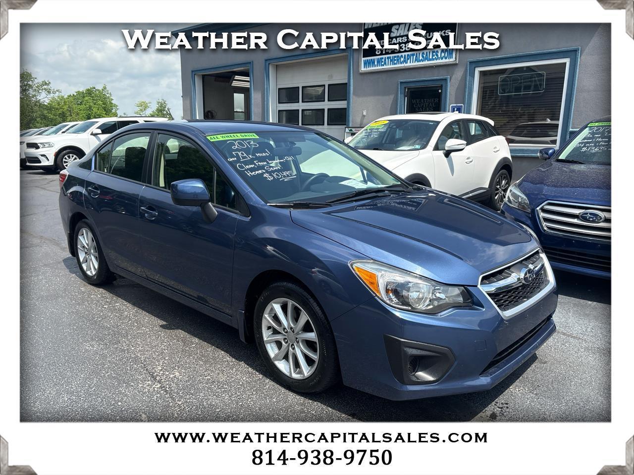Subaru Impreza Sedan 4dr Auto 2.0i Premium 2013