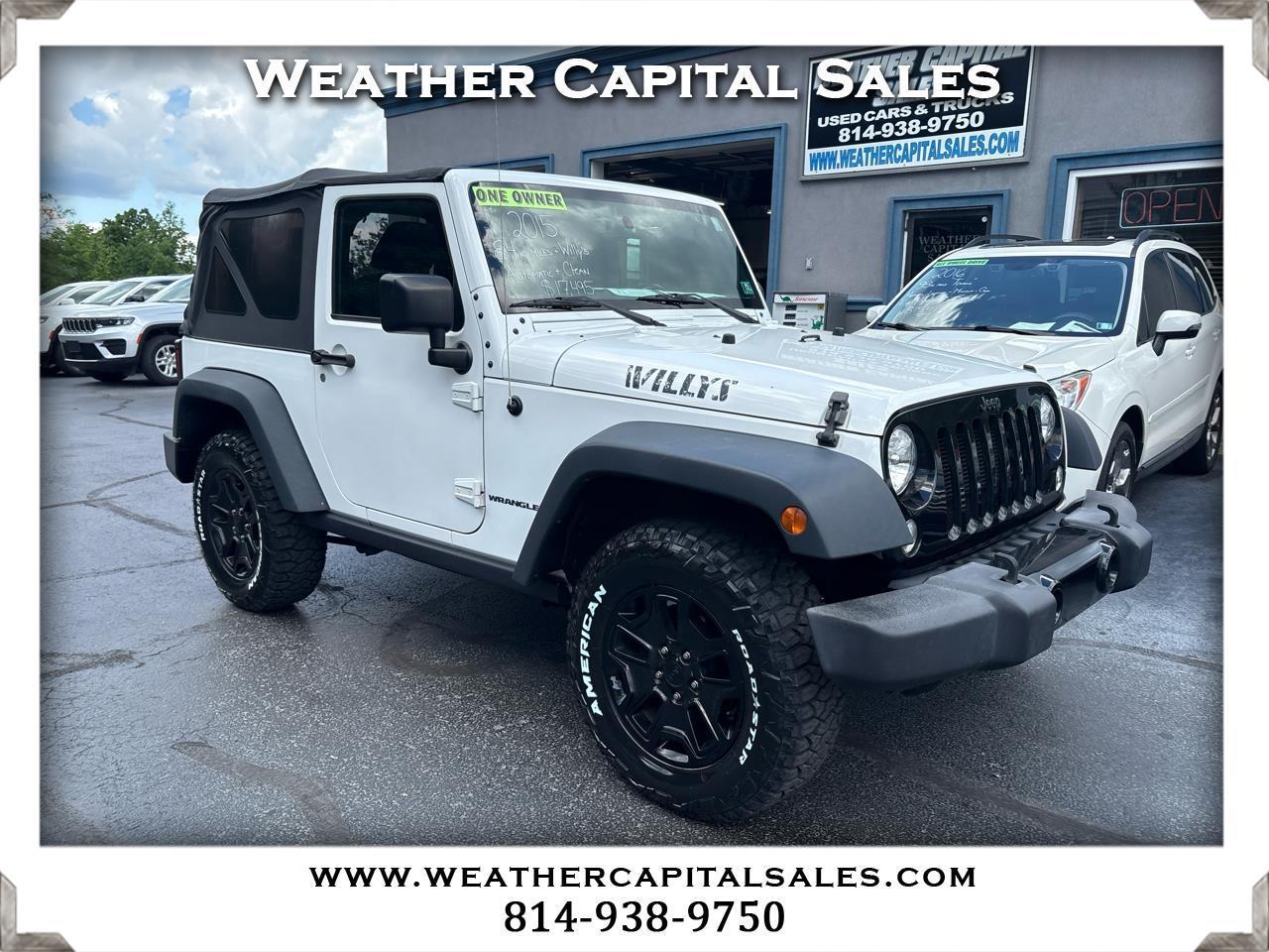 2015 Jeep Wrangler 4WD 2dr Willys Wheeler
