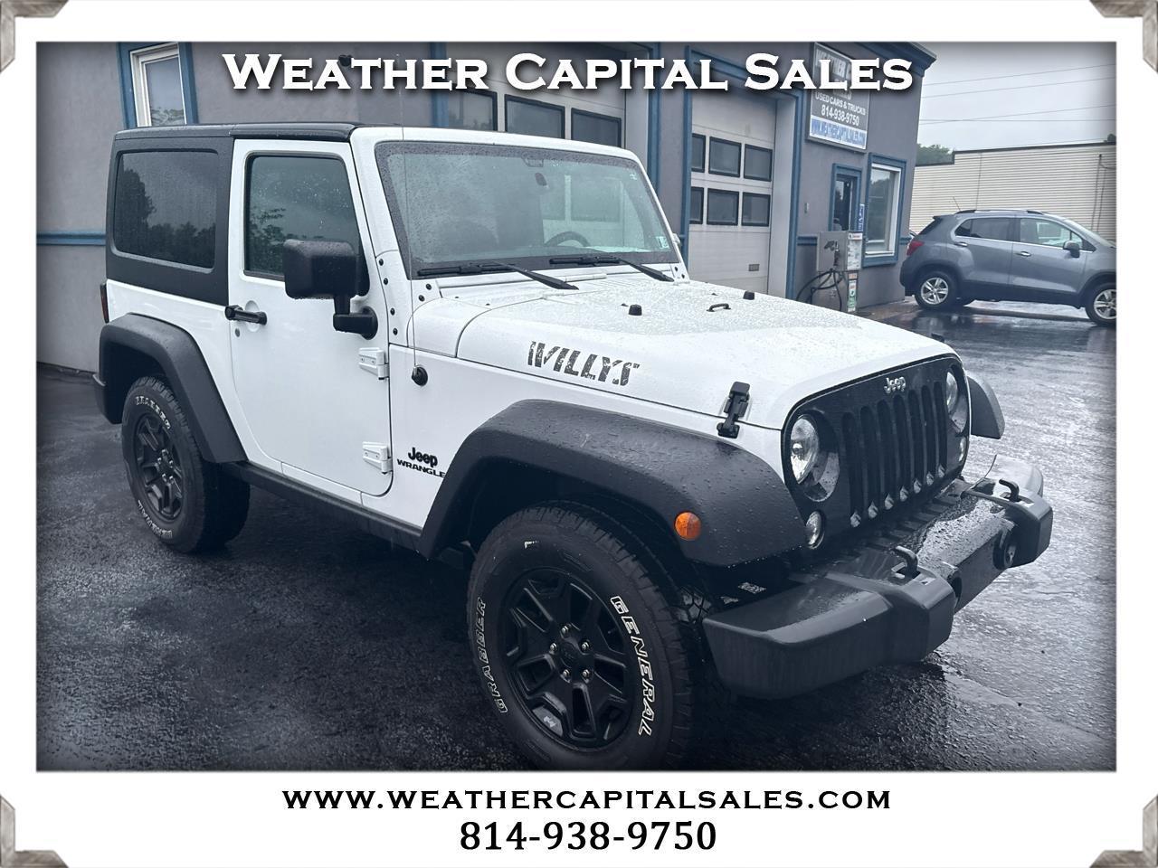 2015 Jeep Wrangler 4WD 2dr Willys Wheeler