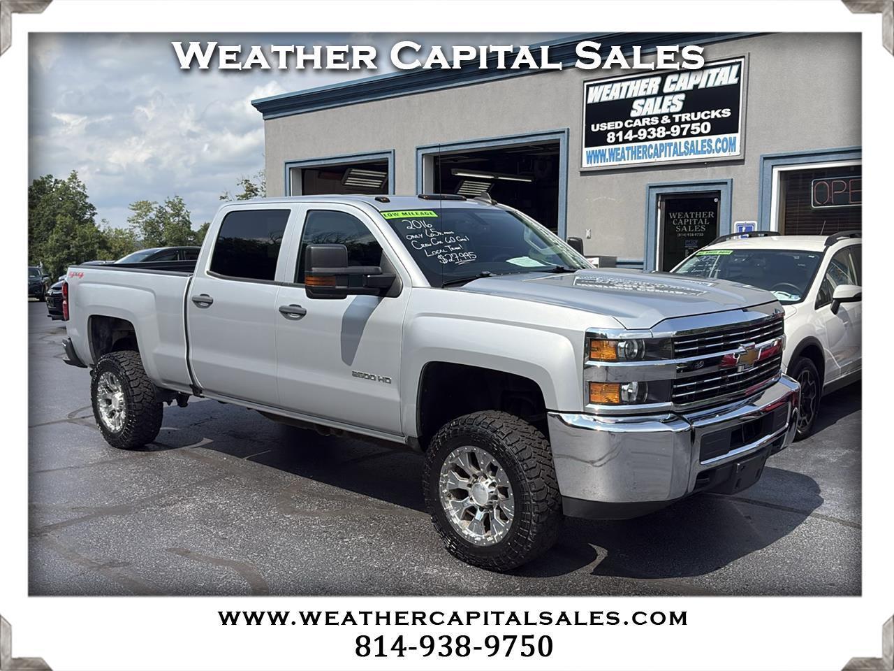 2016 Chevrolet Silverado 2500HD 4WD Crew Cab 153.7" Work Truck