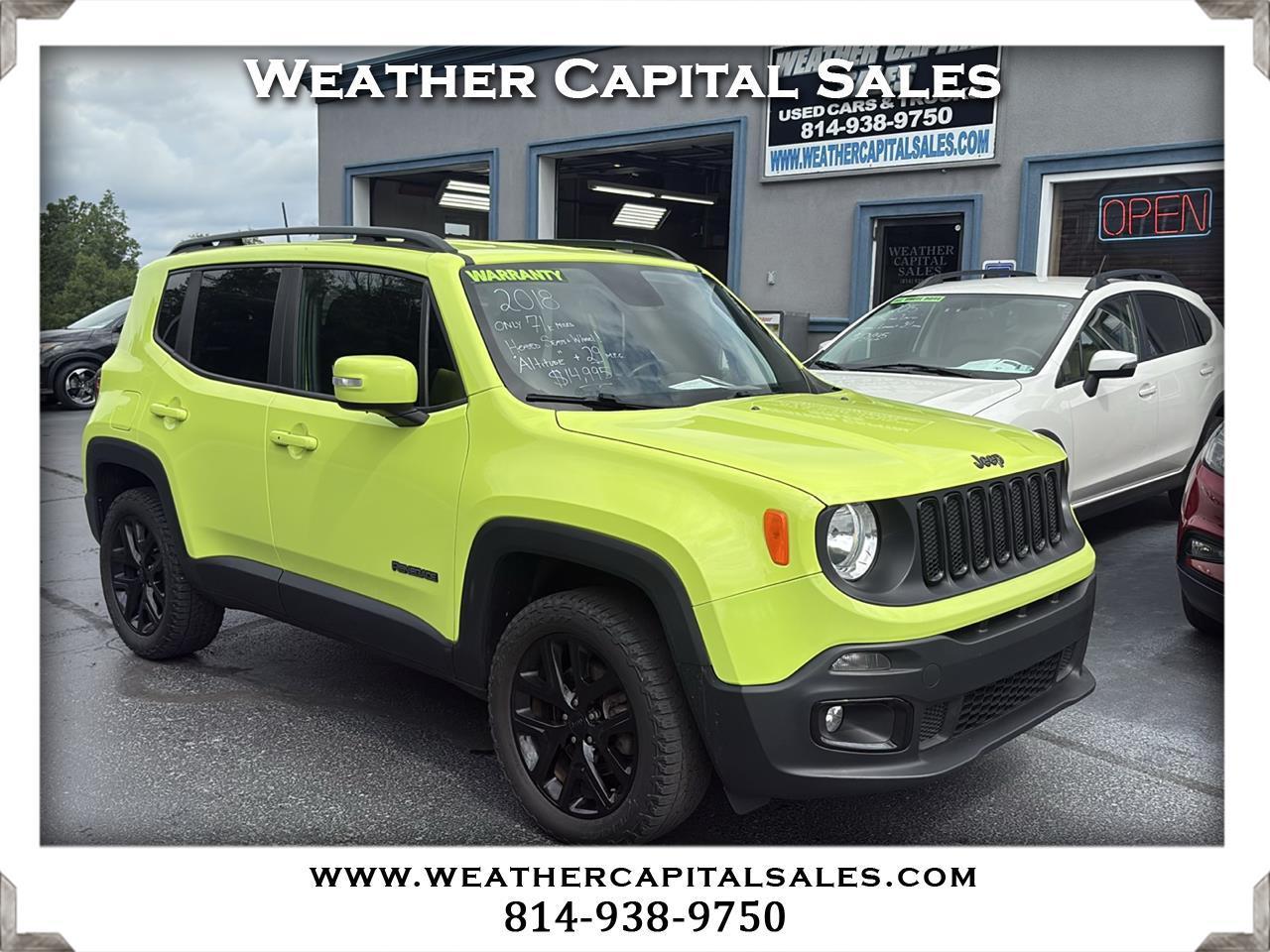 Jeep Renegade Altitude 4x4 2018