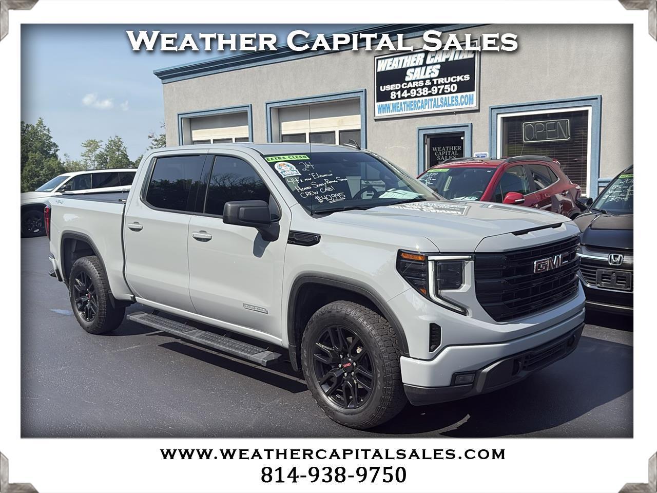 GMC Sierra 1500 4WD Crew Cab 147" Elevation w/3VL 2024