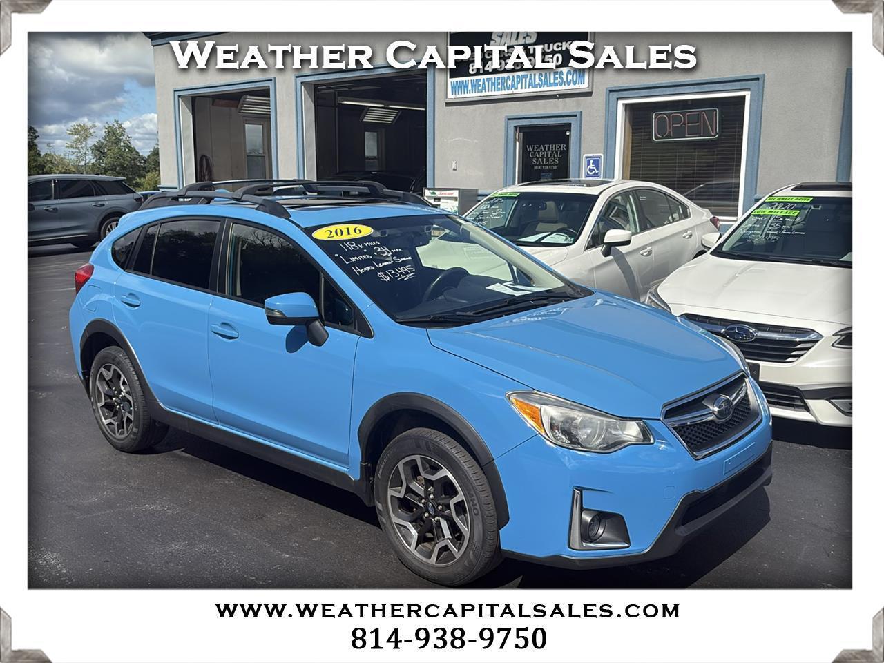 2016 Subaru Crosstrek 5dr CVT 2.0i Limited