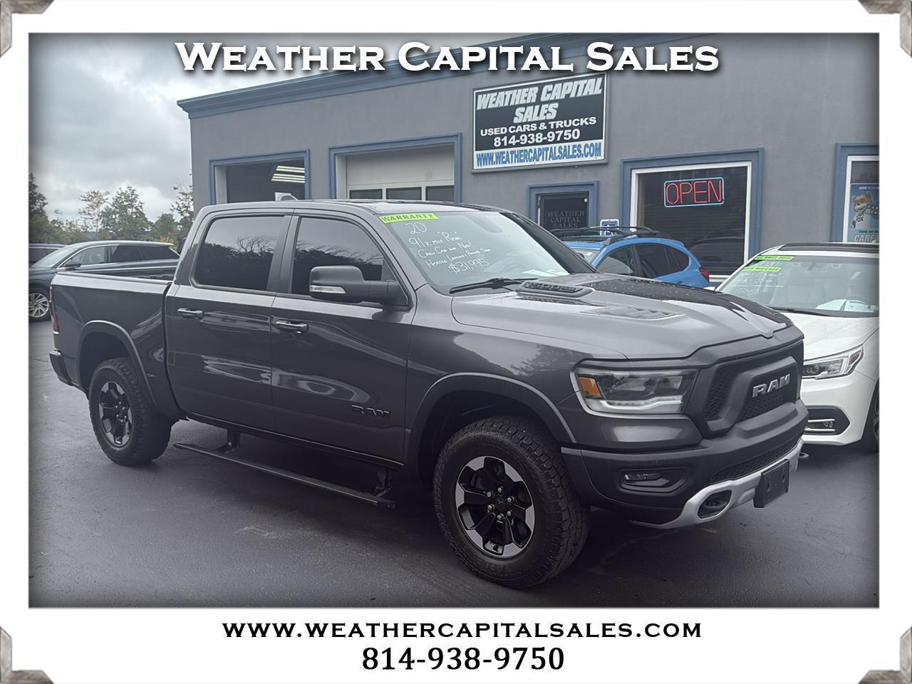 RAM 1500 Rebel Crew Cab 4WD 2020