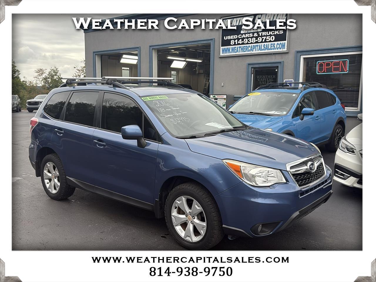 Subaru Forester 4dr CVT 2.5i Premium PZEV 2016