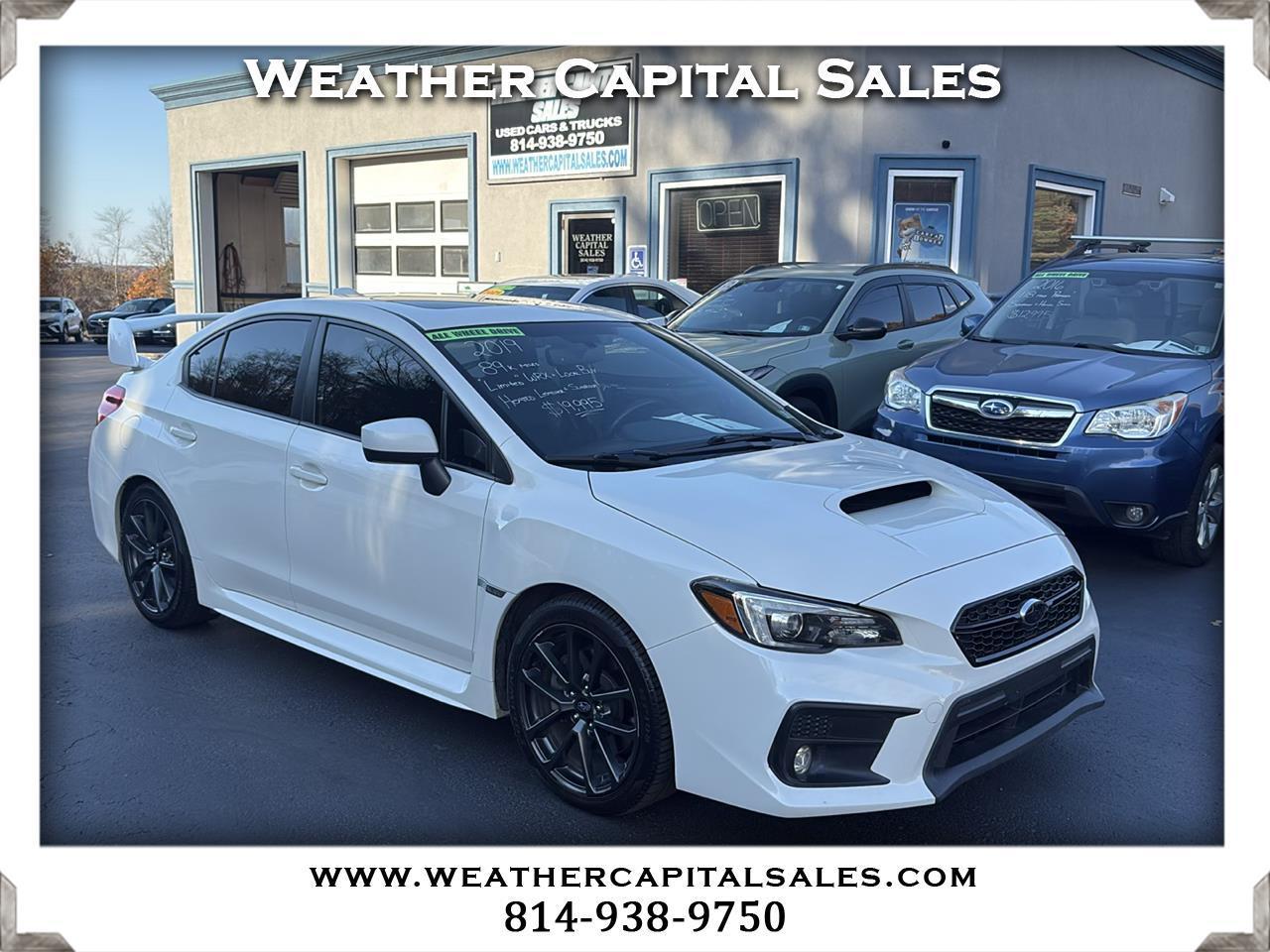 2019 Subaru WRX Limited CVT