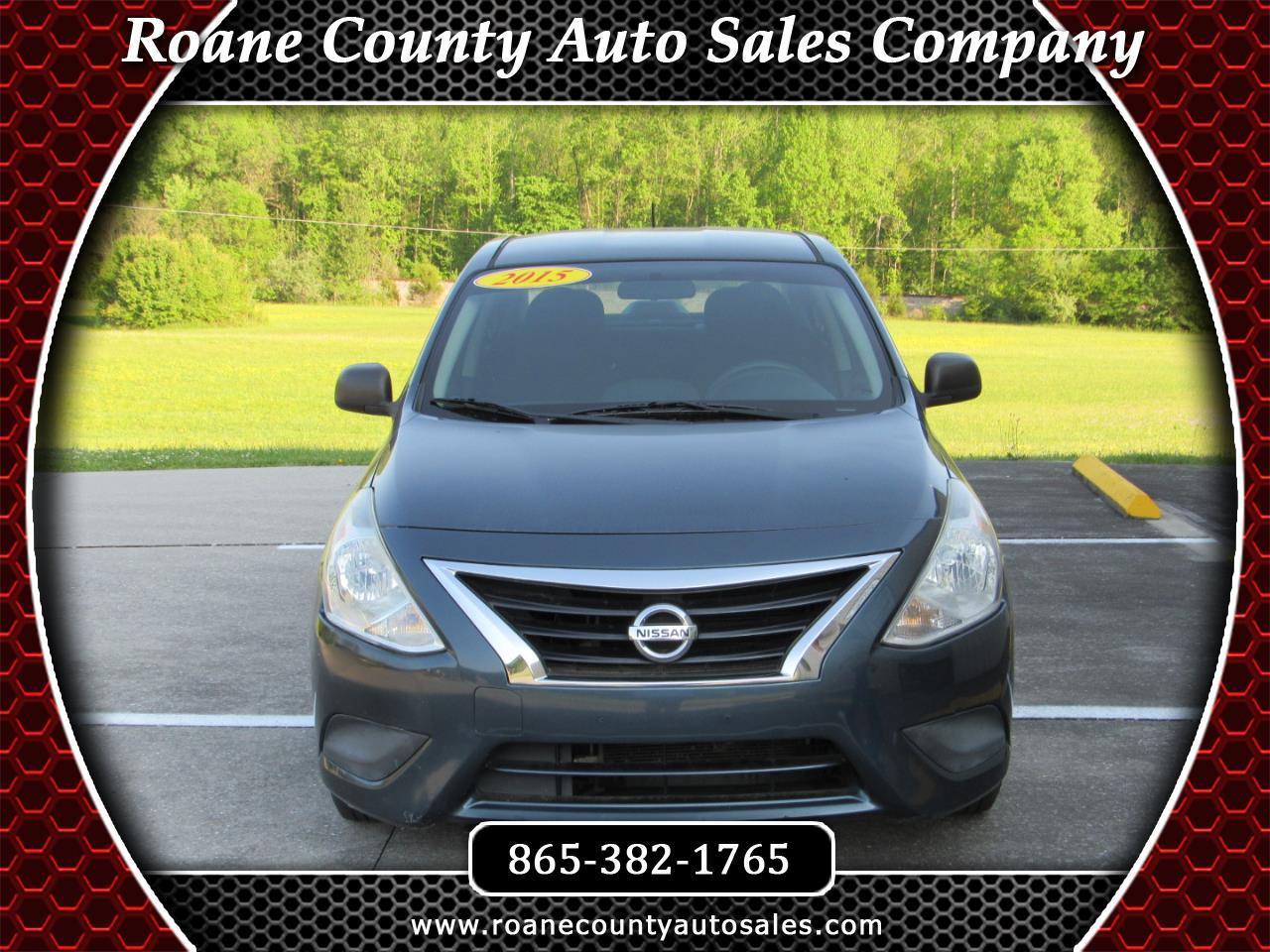 Nissan Versa 4dr Sdn Auto 1.6 S 2015