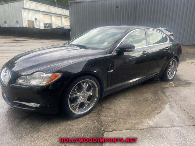 Black 2010 Jaguar XF Sedan Rear-Wheel Drive