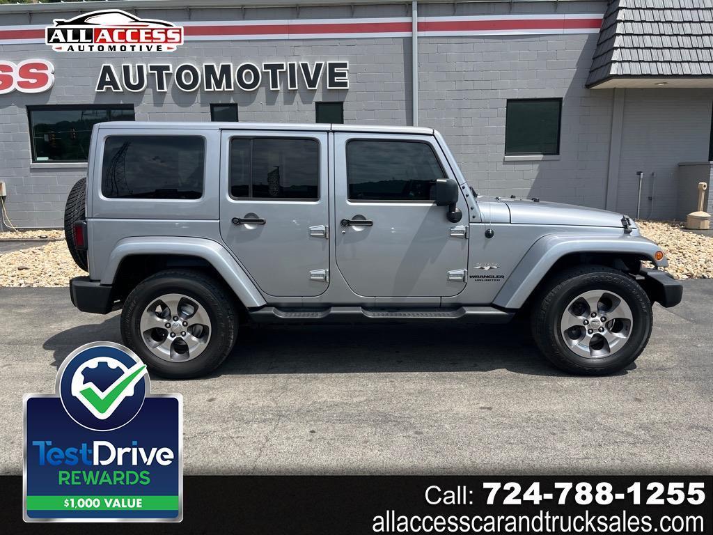 2017 Jeep Wrangler Unlimited Sahara 4x4