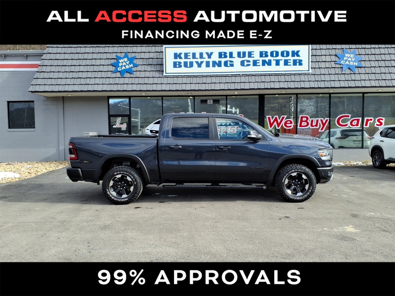 2021 RAM 1500 Rebel 4x4 Crew Cab 5'7" Box