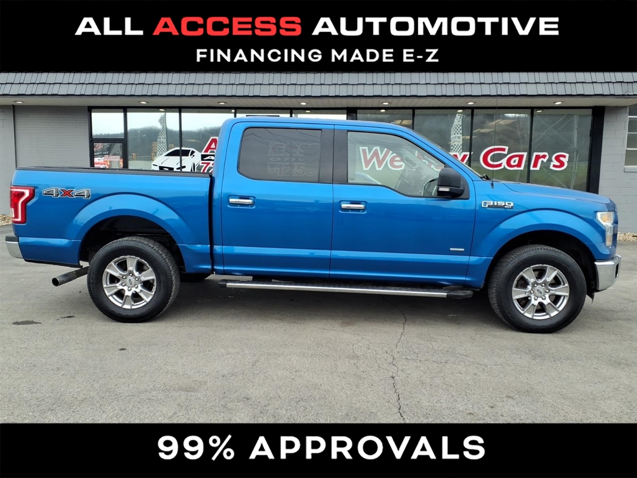 2015 Ford F-150 4WD SuperCrew 145" XLT