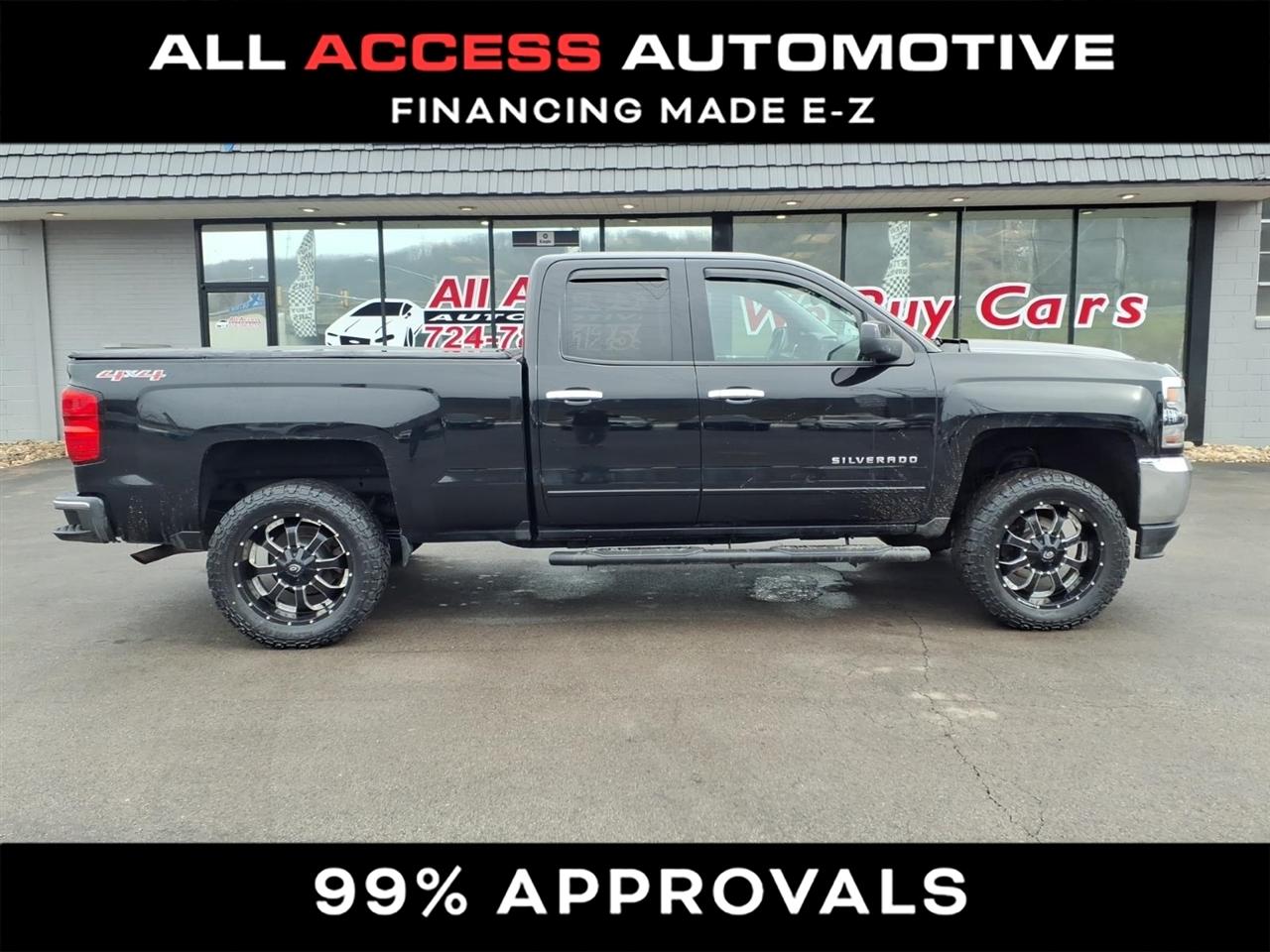2016 Chevrolet Silverado 1500 4WD Double Cab 143.5" LT w/1LT