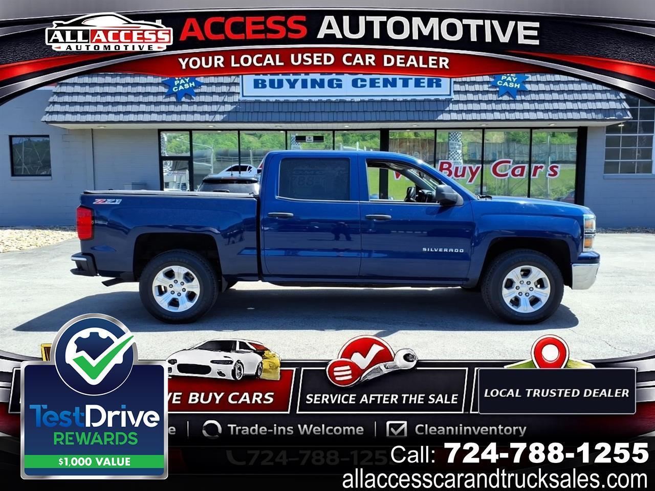 2014 Chevrolet Silverado 1500 4WD Crew Cab 143.5" LT w/2LT