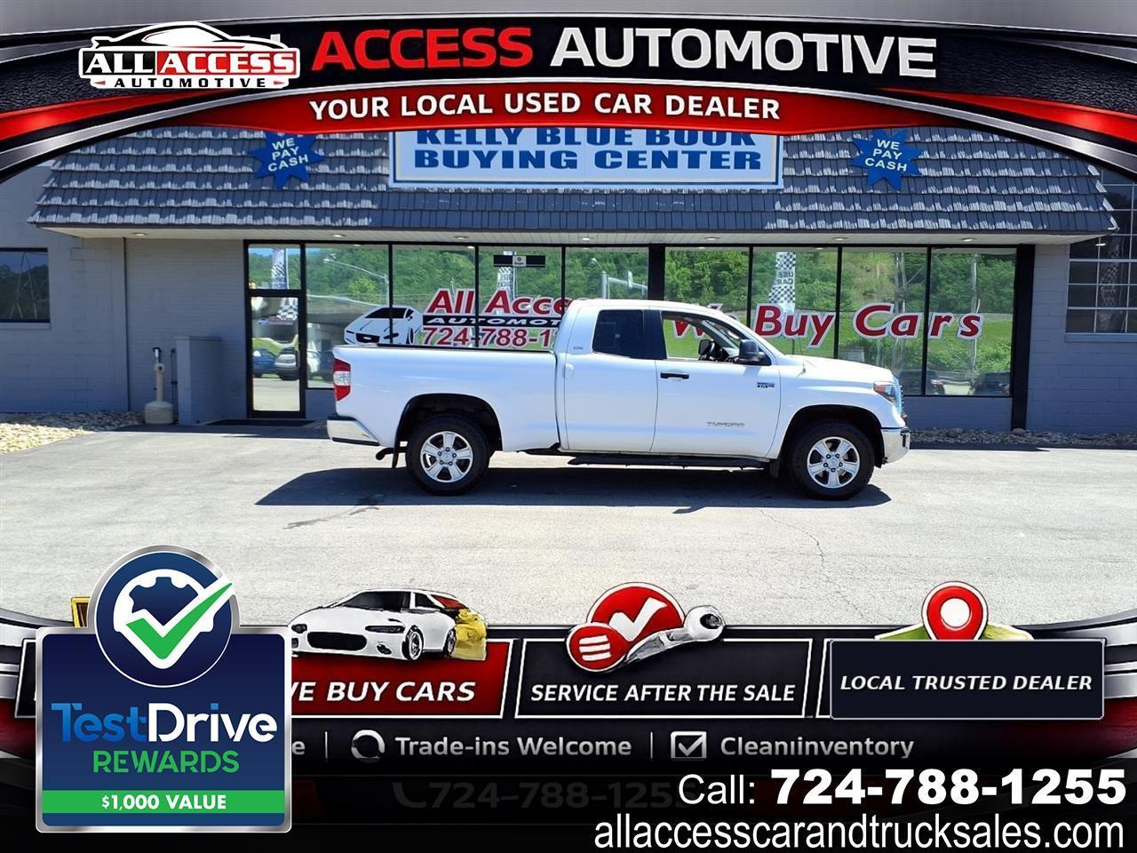 2018 Toyota Tundra 4WD SR Double Cab 6.5' Bed 5.7L (Natl)