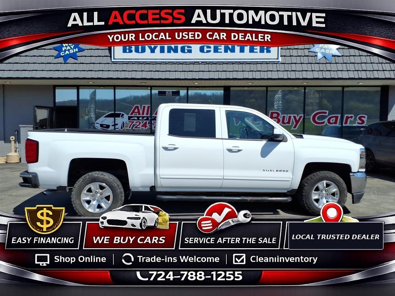 2018 Chevrolet Silverado 1500 2WD Crew Cab 143.5" LT w/1LT