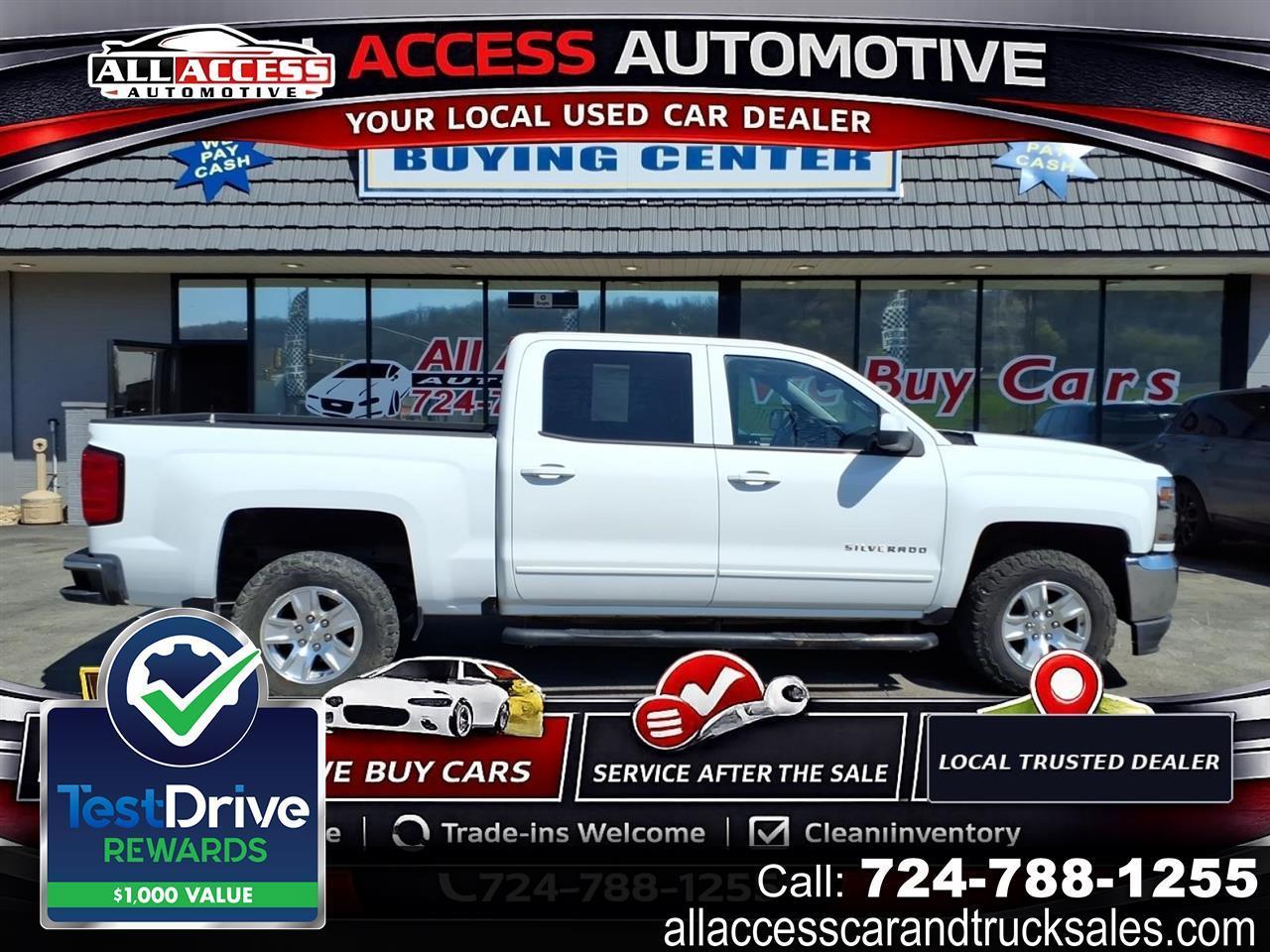 2018 Chevrolet Silverado 1500 2WD Crew Cab 143.5" LT w/1LT
