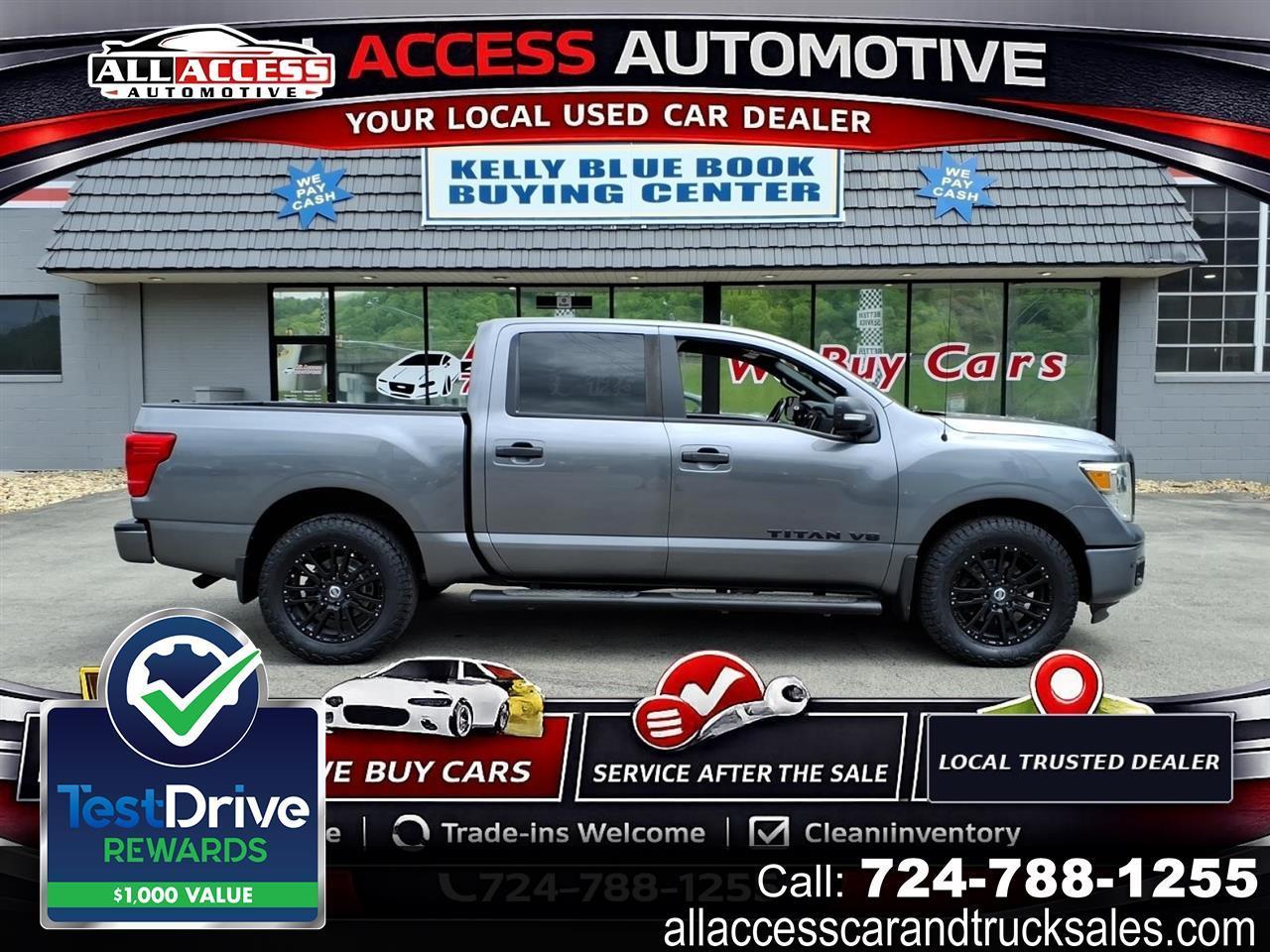 2019 Nissan Titan 4x4 Crew Cab SV