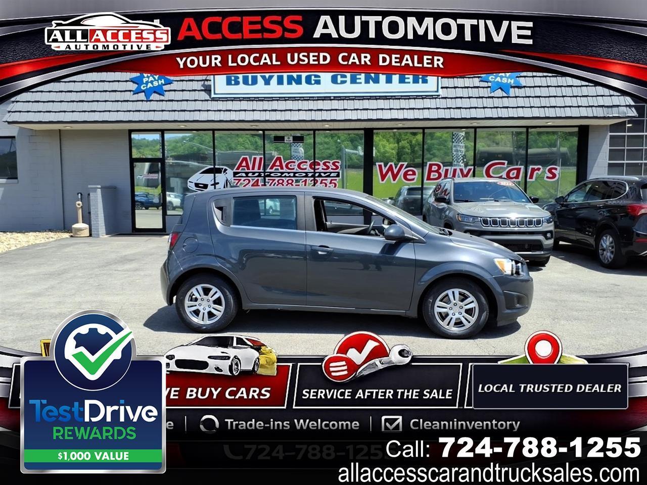 2012 Chevrolet Sonic 5dr HB LT 2LT