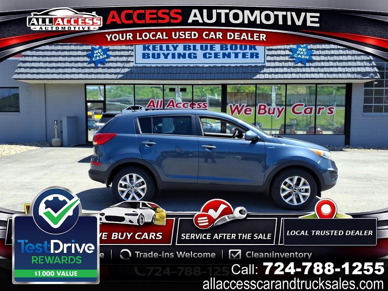 2015 Kia Sportage AWD 4dr LX