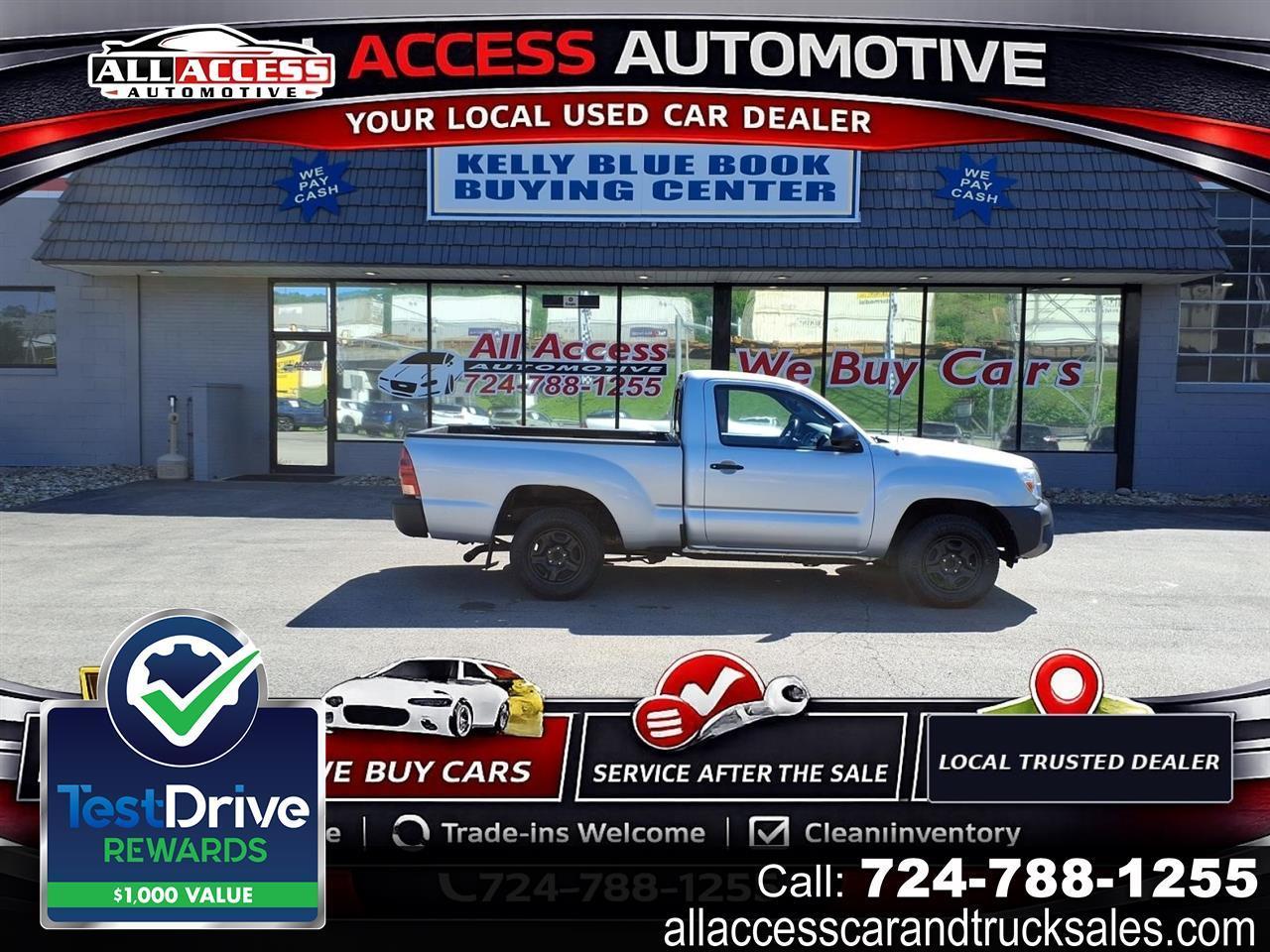 2012 Toyota Tacoma 2WD Reg Cab I4 MT (Natl)