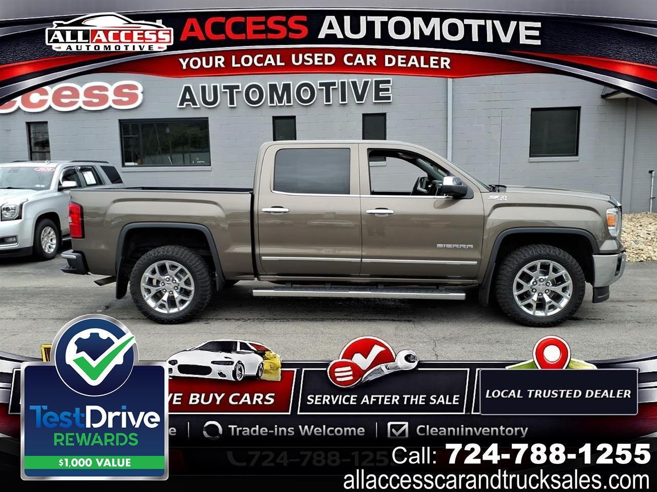 2014 GMC Sierra 1500 4WD Crew Cab 143.5" SLT