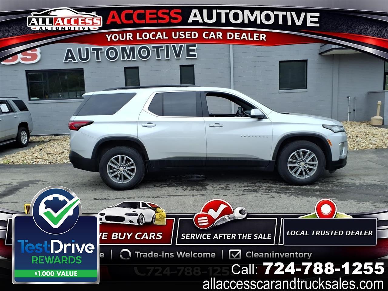 2022 Chevrolet Traverse FWD 4dr LT Cloth w/2FL
