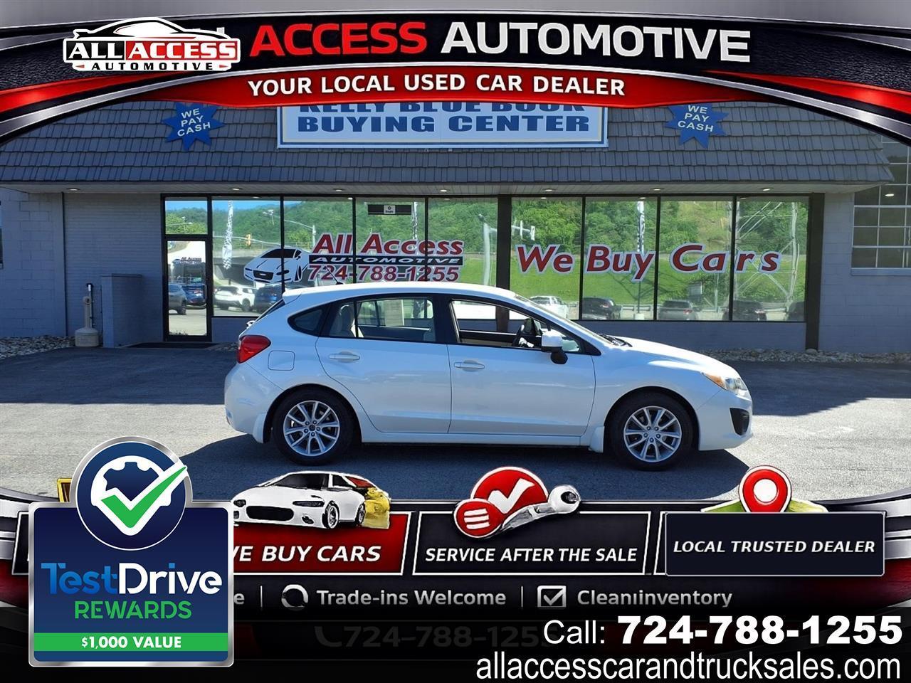 2014 Subaru Impreza Wagon 5dr Auto 2.0i Premium
