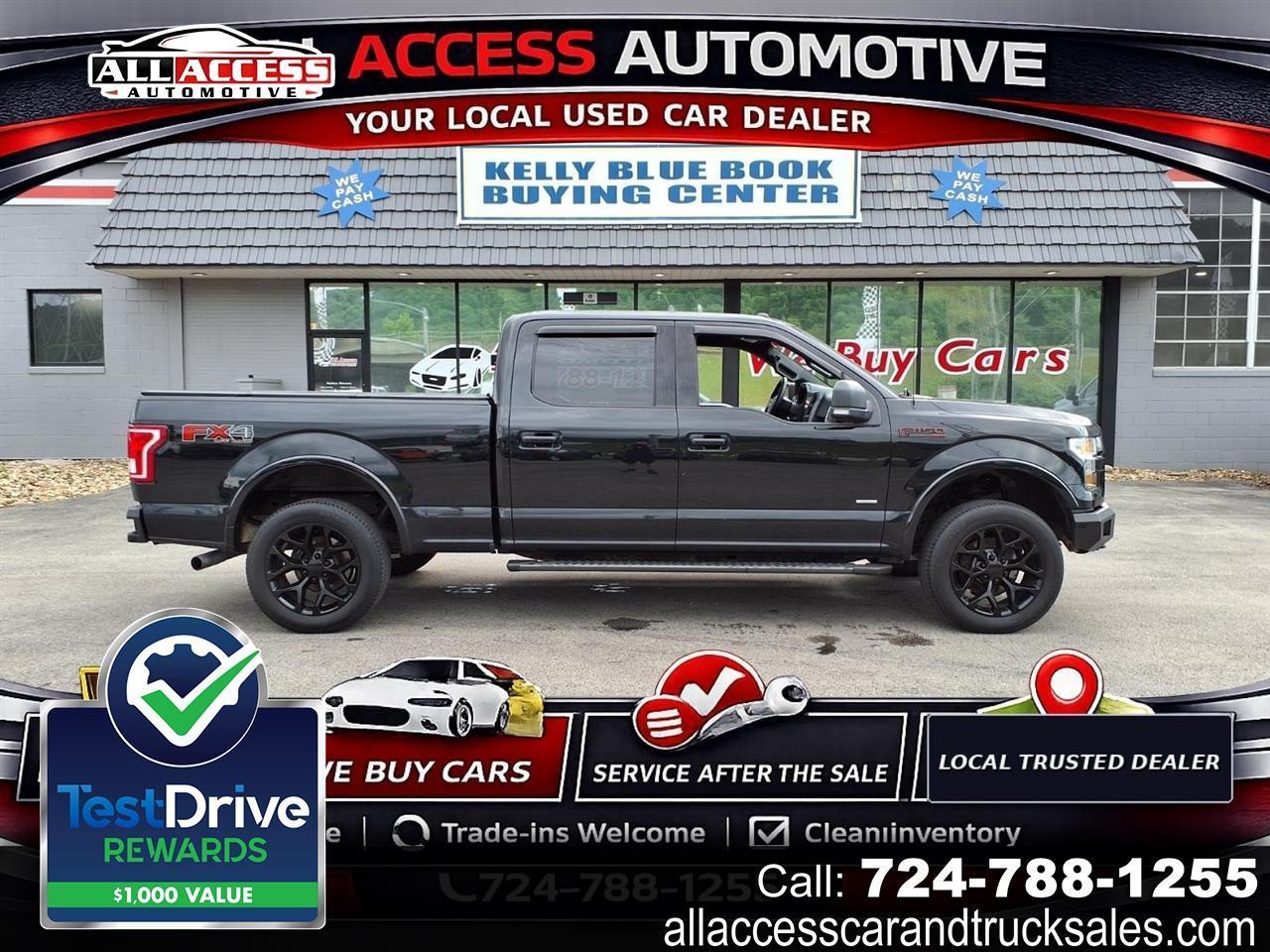 2016 Ford F-150 4WD SuperCrew 145" XLT