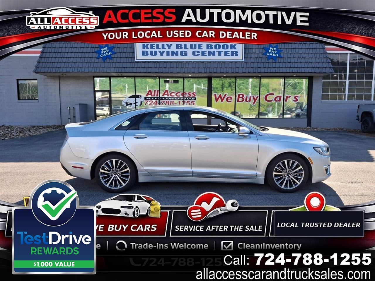 2017 Lincoln MKZ Select AWD