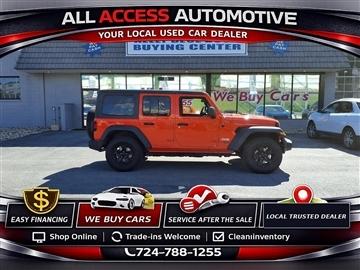2018 Jeep Wrangler Unlimited Sport S 4x4