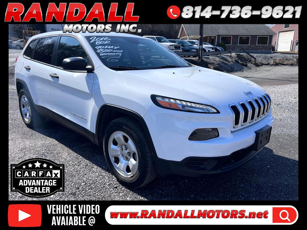 Jeep Cherokee 4WD 4dr Sport 2016