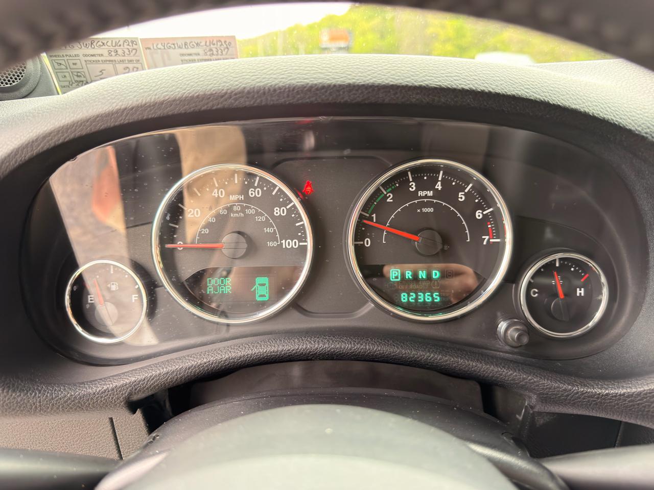 Jeep Wrangler 4WD 2dr Sahara 2012